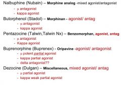 DEF CANT INCREASE THE DOSE for these mixed ones. Oripavine -->animals


 