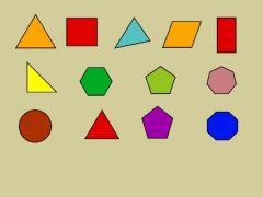 Are these shapes flat or solid?