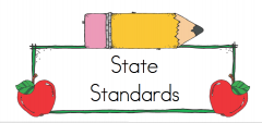 State standards are the basis upon which the curriculum is made and the guidelines the curriculum must meet.