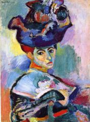 La femme au chapeau (1905)
Henri Matisse