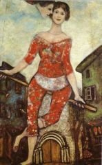 L'acrobat (1930)
Marc Chagall