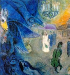 Le mariage (1945)
Marc Chagall
