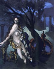 Eve
Gérard Garouste

- triomphant
- serpent/basin
- dans l'air comme Chagall