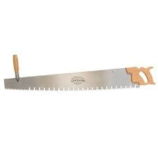 cuts across the grain of wood. normal blade is 26'' long and has 10-12 teeth per inch