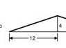 It is the angle of the roof, given in the form of a unit triangle and a ratio of something to 12.