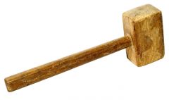 I am a wooden hammer
