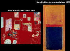 Mark Rothko, Homage to Matisse