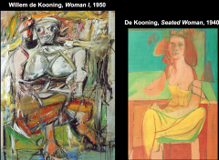 Willem de Kooning, Woman 1