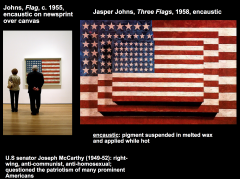 Jasper Johns, Three Flags 