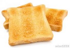 toast (n /toust/)
