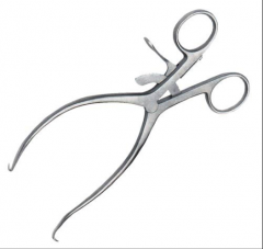 same function as weitlaner with single sharp retaining function, used mainly on skin, muscle and fascia