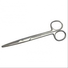 cut larger firers pieces of tissue like cartilage and fascia, often used for cutting suture