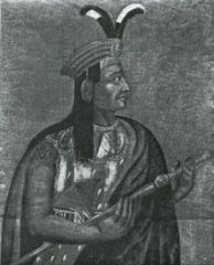 The Inca ruler that was defeated by Pizarro.