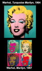 Warhol, Turquoise Marilyn