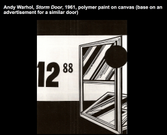 Andy Warhol, Storm Door