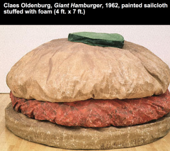 Claes Oldenburg, Giant Hamburger