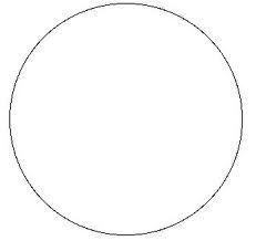 It does not matter if the circle is small or large.
