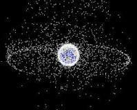 Space debris, also known as orbital debris, space junk and space waste, is the collection of defunct objects in orbit around Earth.

