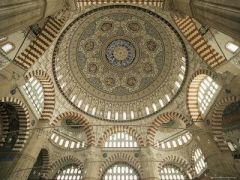 SINAN, Mosque of Selim II, Edirne, Turkey (interior)