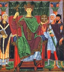 Otto III enthroned