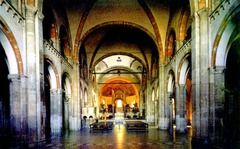 Interior of Sant' Ambrogio