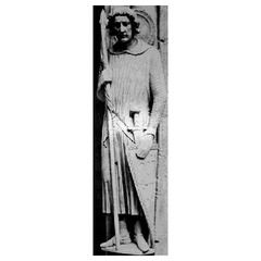 Saint Theodore, jamb statue