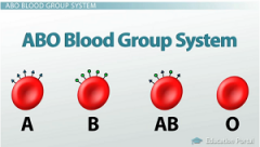 example of cytotoxic rx: ABO grouping