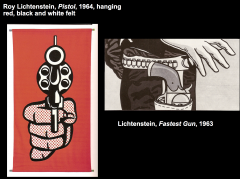 Roy Lichtenstein, pistol
