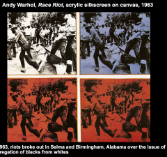 Andy Warhol, Race Riot
