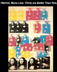 Warhol, Mona Lisa 