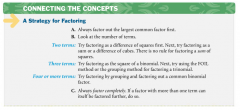 Strategy for Factoring