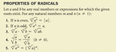 Properties of Radicals