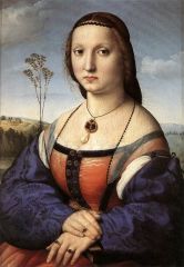 Agnolo Doni and Maddalena Doni
Raphael
1505