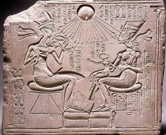 Formal Analysis


22. Akhenaton, Nefertiti, and the Three Daughters


Egypt/ New Kingdom (Armana)/ 18th Dynasty


1,353-1,335 B.C.E.