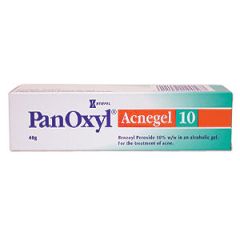 Panoxyl, n-pr
pr si + que 5%
Benoxyl n-pr si - ou = 5%
pr si + que 5%
Aquagel