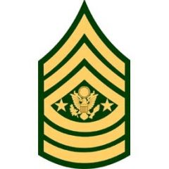 Sergeant major of the army (SMA)