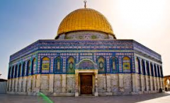 Dome of the Rock-- ascension of Muhammad to heaven