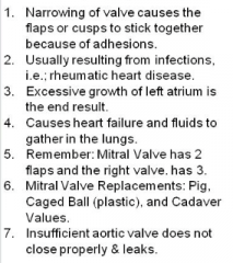 8. Reduced blood pumping causes weakness, difficulty breathing, and cyanosis of skin.
9. Surgery may be performed to remove adhesions or the valve may be replaced.
10. Malar or reddening of cheeks is sign of MVS