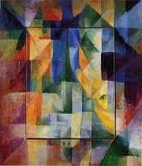 Simultaneous Windows on the City by Robert Delaunay:  example of Abstract Cubism