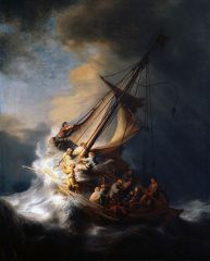 The Storm on the Sea of Galilee is a painting from 1633 by the Dutch Golden Age painter Rembrandt van Rijn that was in the Isabella Stewart Gardner Museum of Boston, Massachusetts, United States, prior to being stolen on March 18, 1990. 

The painting d