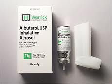 Asthma Inhaler, Albuterol