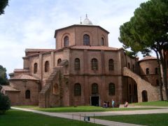 #51


San Vitale


Ravenna, Italy


Early Byzantine Europe


526 - 547 C.E.


_____________________


Content: A central plan Christian church with three stories and including the traditional uses of a clerestory and very early versions of flying ...