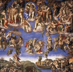 Sistine Chapel Altar Fresco