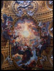 Il Gesu, Triumph of the name of Jesus Ceiling Fresco