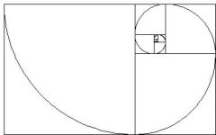 Where the spiral and two lines cross. 
interesting fact: same angle, no matter where on spiral you form a tangeant line.