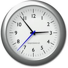 What time does this clock show?