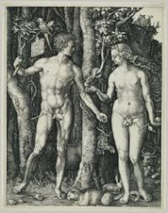 #74
Adam and Eve
- Durer
- 1504 CE
 
Content:
- davinci of the north
- etching into a plate
- adam and eve in forest
- northern forest
- motifs- images representing an ideal
- contraposto
- eve taking apple from tree
- parrot, elk, cow, cat, rabbi...