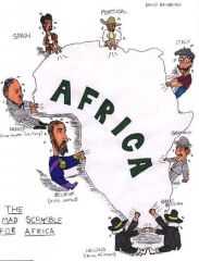 Up until 1884, many parts of Africa remained untouched by imperial powers. This changed in 1884 when imperial powers-- most notably, Belgium, France, Italy, Britain, Germany, Portugal, and Spain-- met in Berlin, Germany to divide Africa among them...