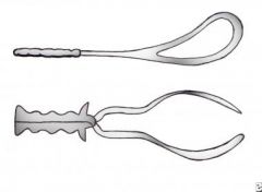 Simpson-Luikart Forceps
Category: Grasping/Holding
Usage: aid in delivery of fetus

