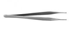 Tissue Forceps w/out Teeth
Category: Grasping/Holding
Usage: used to grab dressing's, packing, or drapes without using hands